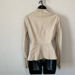 Anthropologie Illia  Tan Napa Leather Moto Jacket Medium Photo 10