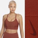 Nike Yoga Dri-FIT Indy Women’s Light-Support Padded Longline Sports Bra Size Med Photo 1