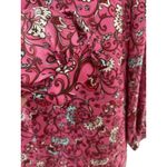 Lilly Pulitzer Wayles Hotty Pink Ring My Chimes Silk Dress Size 8 Photo 6