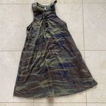 Z Supply  Oversized Camo Tie Dress Sz Medium Photo 0