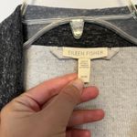 Eileen Fisher  Charcoal Sweatshirt Blazer Jacket Sz M Photo 1