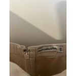 Entro NWT Abercrombie Fitch Button Front Dress Tan Linen Cotton Blend M Tall Skort MT Photo 4