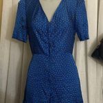 Maje  Ilona Printed Satin Romper/Playsuit size 34 Photo 0