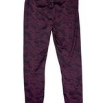 Spyder Active Leggings Pants Burgundy Black Womens size small High Waist Photo 0