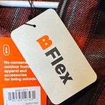 Bass outdoor Red Plaid Women's button down Jacket/shirt Size L Photo 2