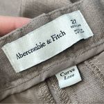 Abercrombie & Fitch Pants dress straight leg womens Tan (size 27 curve) office Photo 1