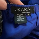 J Kara Beaded Dress with Beaded Jacket Blue Size 8 Photo 9