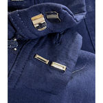 JM Collection Pants Slacks Trouser Size 10 Navy Blue Career Office Photo 7