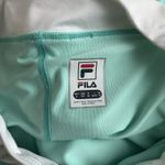 FILA Skort Size Small Mint And White Pleated Back Golf Tennis Pickleball Photo 3