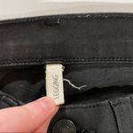 Rag and Bone  Distressed Black / Dark‎ Gray Mid Rise Legging Skinny Jeans Size 26 Photo 6