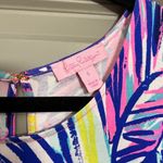 Lilly Pulitzer Somerset Open Shoulder Tiki Pink Cabana Dress Photo 1