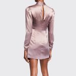 CINQ A SEPT • NANCY DRESS • METALLIC Purple Size 8 Photo 1