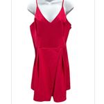 Gianni Bini  GB Pink Salmon Mini Pleated Dress Spaghetti Straps Large Hoco Party‎ Photo 1