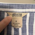 Duluth Trading Co. | Free Range Organic Chambray Tunic Top 3/4 Sleeve Size S Photo 1