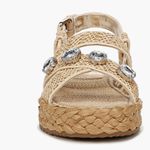 Circus by Sam Edelman NEW Circus NY by Sam Edelman Wrigley Woven Sandal (Women) 9M, NATURAL Photo 4
