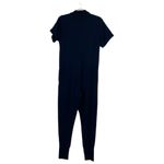 Anthropologie SUNDAYS Tess Stand Collar Jumpsuit Size Small Black  Casual Lounge Photo 3