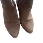 Olivia Miller Women's Size 7.5 Brown Knee High Western Zip Up Boots Photo 2