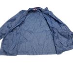 Woman Within 3XL Blue Windbreaker Jacket Plus Size Mid-Length Casual Photo 1