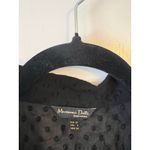 Massimo Dutti  Sheer Polka Dot V-Neck Blouse Photo 1