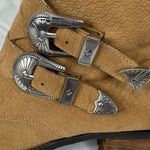 Band of Gypsies ‎ Jericho Western Buckle Booties Size 10 Photo 5