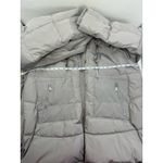 Sam Edelman Sam Edelman Women's XXL Gray Puffer Coat Jacket Hooded Sherpa Lined Long NWT Photo 5