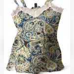 Banana Republic  Green and Cream Lace Camisole Photo 3