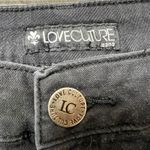Love Culture  Black Skinny Jeans Denim Pants Low Rise Casual Style Size 5‎ Photo 5