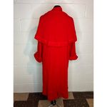 cardigan sweater long red hood Black Size XL Photo 5