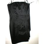 Calvin Klein New Womens NWT Draped Strapless or Strap Dress Black 6 Convertble Photo 2