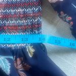 Sachin & Babi Lola Smocked Dress Navy Floral Size Medium $295 Boho Summer Style Blue Photo 9