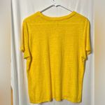& Other Stories & Other Stories x Paris Atelier Yellow Women's Short Sleeve Top Size 8 Photo 3