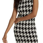 Ralph Lauren NWT Lauren  Houndstooth Sleeveless Sweater Dress Size S/P. Photo 0