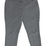 Lila Rose Cropped Black White Pants 12 Preppy Minimalist Modern Business Casual Photo 0