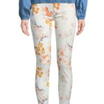 7 For All Mankind NWOT Floral-Print Ankle Skinny Jeans Photo 2