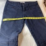 Free People Blue Pin Stripe Low Rise Skinny Jeans Size 26 Photo 10