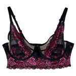 Torrid Floral Embroidered Romantic Lace Underwire Bralette Size 2X Photo 0