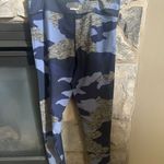 Aerie Blue and Gray Camouflage Leggings Photo 1