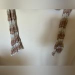 Princess Polly Princes Polly 100% cotton crochet tan striped cropped sweater size 4 Photo 7