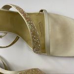 Jacqueline Ferrar  • Champagne Cream Glitter Strappy Heels Photo 22