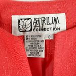 Atrium Size 8 Jacket Blazer Pink Gold Buttons Back Chain Lined Pockets 1247 Photo 8