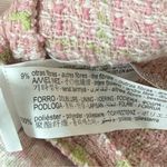 ZARA  Tweed Micro Mini Pink Green Skort Size L NEW Photo 8