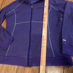 Columbia Jacket Womens L Large Purple Cotton Blend Full Zip Active Lightweight Photo 4