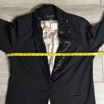 Forever 21 NWT  Black Blazer | Sequin Lapel Black Blazer Photo 10