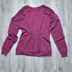 Self Esteem Lace Shoulder Sweatshirt S Photo 4
