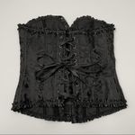 Black Corset Lingerie Strapless M Size M Photo 4