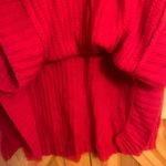 New Direction Women’s Size Med Red Cowl Neck Long Sleeve Feeling Festive Nwt. Photo 3