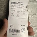 Athleta Delancey Skyline Herringbone Tight NWT Size XXS (Tan) Photo 11