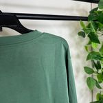 Athleta  Seasoft Willow V-Neck Sweatshirt UPF 50+ Vineyard Green Modal S Small Photo 8