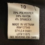 Emma & Michelle Emma & Michele Midi Color Block Sheath Dress Black & Goldenrod Ladies Size 10 Photo 4