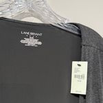 Lane Bryant NWT Charcoal Open Front Cardigan plus size 26/28 Photo 4
